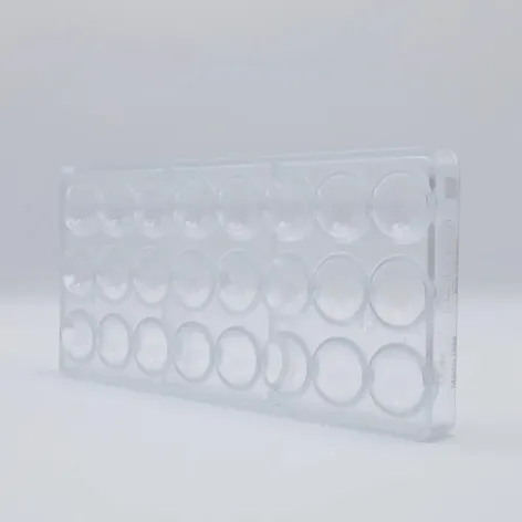Chocolate Mould Sphere Flattened 30mm.webp